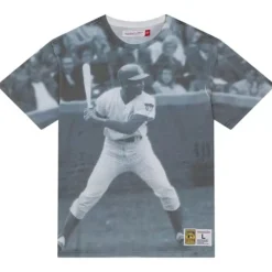 Highlight Sublimated Player Tee Chicago Cubs Ernie Banks