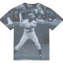 Highlight Sublimated Player Tee Chicago Cubs Ernie Banks
