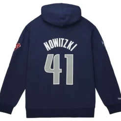Hof Fleece Hoodie Dallas Mavericks Dirk Nowitzki
