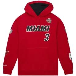 Hof Fleece Hoodie Miami Heat Dwyane Wade