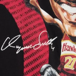 Hwc Caricatures Tee Atlanta Hawks Dominique Wilkins