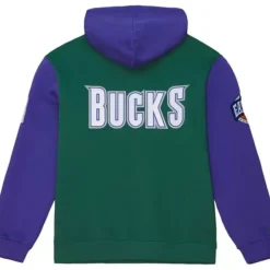 Hwc Night Fleece Hoody Milwaukee Bucks
