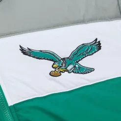 In The Clutch Puffer Jacket Vintage Logo Philadelphia Eagles