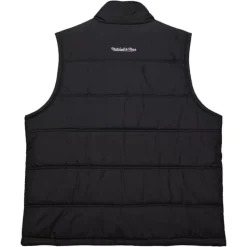 In The Clutch Puffer Vest Vintage Logo Oakland Raiders