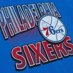 Incline Stacked Tee Philadelphia 76Ers