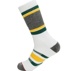 Interception Crew Socks Green Bay Packers