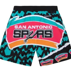 Jumbotron 2.0 Sublimated Shorts San Antonio Spurs