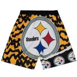 Jumbotron 2.0 Sublimated Shorts Pittsburgh Steelers
