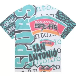 Jumbotron 2.0 Sublimated Ss Tee San Antonio Spurs