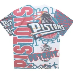 Jumbotron 2.0 Sublimated Ss Tee Detroit Pistons