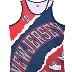 Jumbotron 2.0 Sublimated Tank New Jersey Nets
