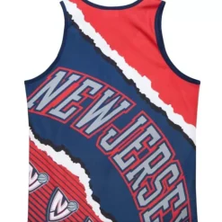 Jumbotron 2.0 Sublimated Tank New Jersey Nets