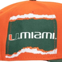 Jumbotron Snapback University Of Miami