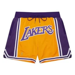Just Don 7 Inch Shorts Los Angeles Lakers