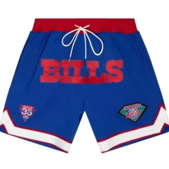 Just Don Throwbacks Shorts Buffalo Bills