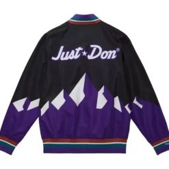 Just Don Utah Jazz Warm Up Jacket Nba All Star 1993-94