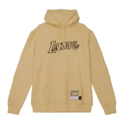 Khaki Black Hoodie Los Angeles Lakers