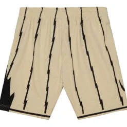 Khaki Black Swingman Toronto Raptors 1998-99 Shorts
