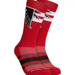 Lateral Crew Socks Atlanta Falcons