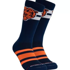 Lateral Crew Socks Chicago Bears