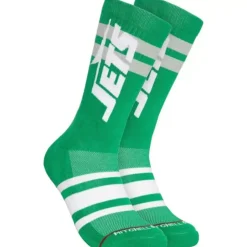 Lateral Crew Socks New York Jets