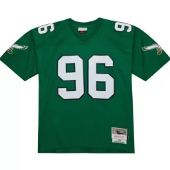 Legacy Clyde Simmons Philadelphia Eagles Dark 1990 Jersey