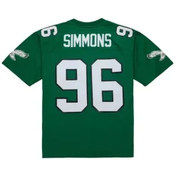 Legacy Clyde Simmons Philadelphia Eagles Dark 1990 Jersey
