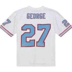 Legacy Eddie George Houston Oilers 1996 Jersey