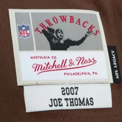 Legacy Joseph Thomas Cleveland Browns Dark 2007 Jersey