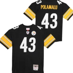 Legacy Retired Player Troy Polamalu Pittsburgh Steelers Jersey