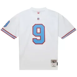 Legacy Steve Mcnair Tennessee Oilers White 1998 Jersey