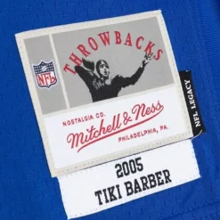Legacy Tiki Barber New York Giants 2005 Jersey