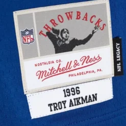 Legacy Troy Aikman Dallas Cowboys 1996 Jersey