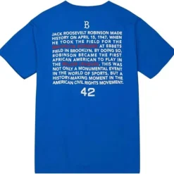 Legend Portrait Tee Brooklyn Dodgers Jackie Robinson