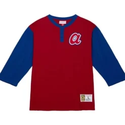 Legendary Slub Henley Atlanta Braves