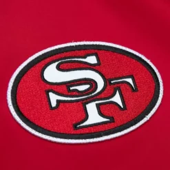 Lightweight Satin Bomber Vintage Logo San Francisco 49Ers