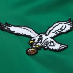 Lightweight Satin Bomber Vintage Logo Philadelphia Eagles