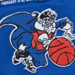 Lightweight Satin Bomber Vintage Logo New York Knicks