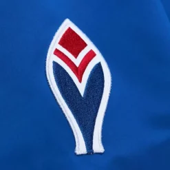 Lightweight Satin Bomber Vintage Logo Atlanta Braves