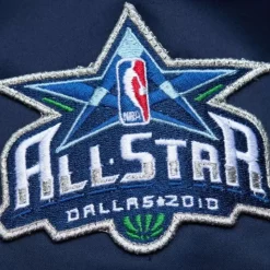 Lightweight Satin Bomber Vintage Logo Dallas Mavericks