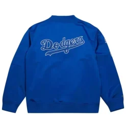 Lightweight Satin Bomber Vintage Logo Los Angeles Dodgers