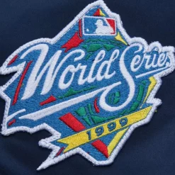 Lightweight Satin Bomber Vintage Logo New York Yankees