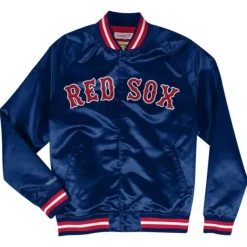 Lightweight Satin Jacket Boston Red Sox