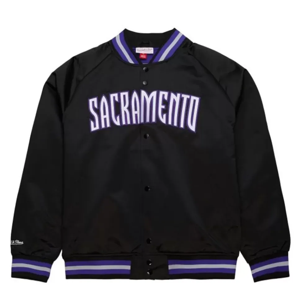 Lightweight Satin Jacket Sacramento Kings