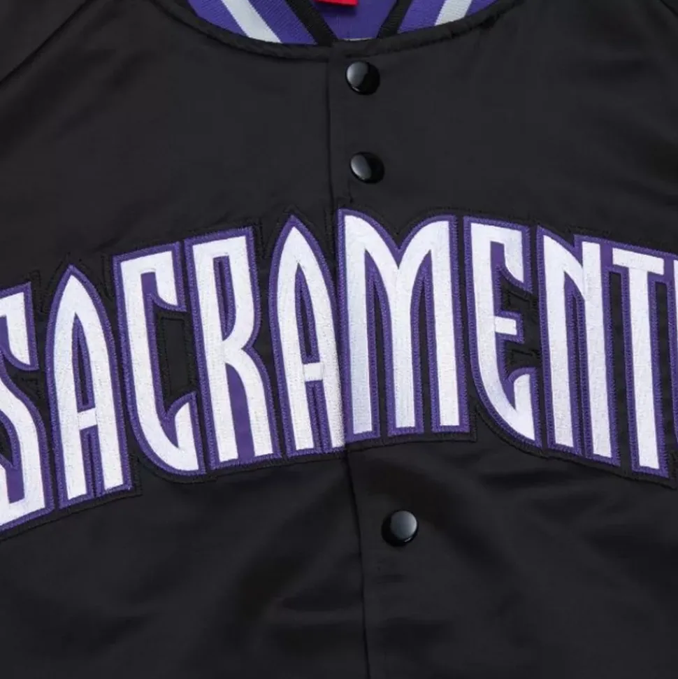 Lightweight Satin Jacket Sacramento Kings