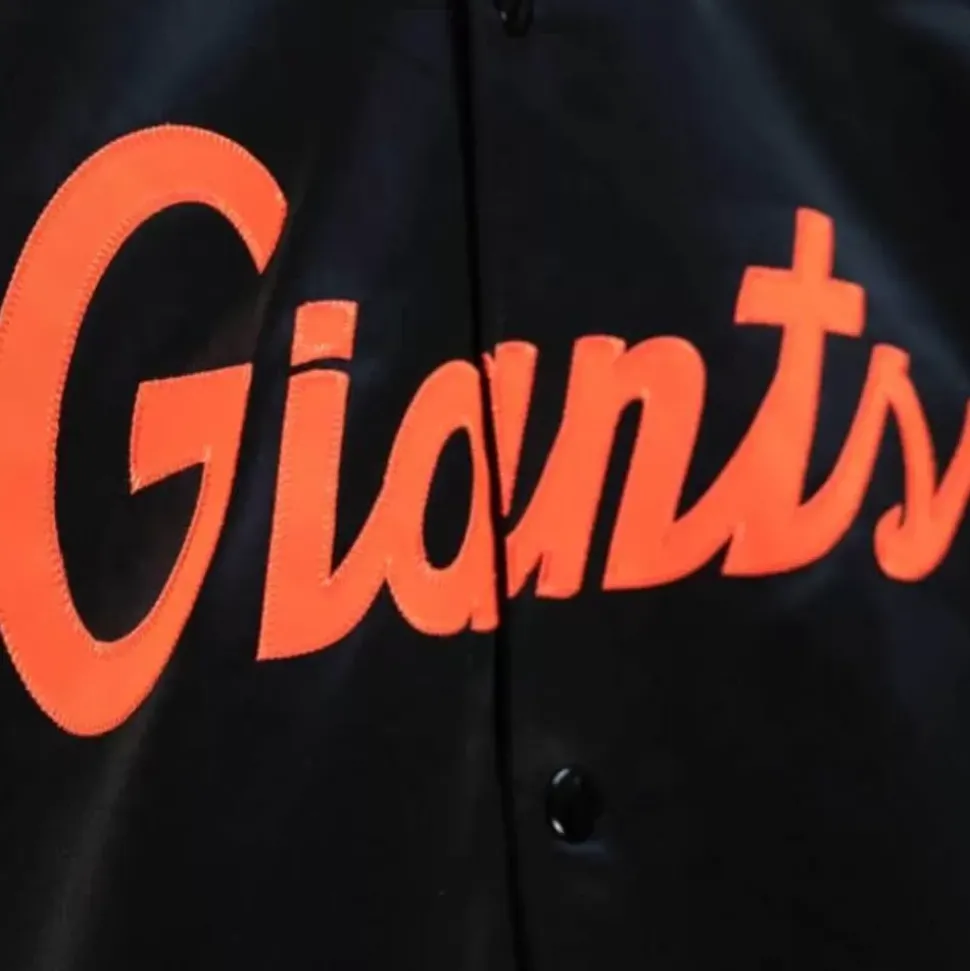 Lightweight Satin Jacket San Francisco Giants