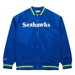 Lightweight Satin Jacket Seattle Seahawks