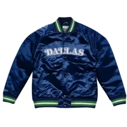 Lightweight Satin Jacket Dallas Mavericks