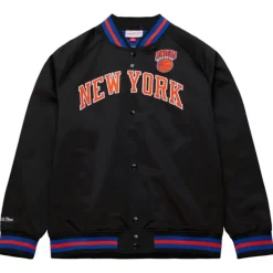 Lightweight Satin Jacket New York Knicks