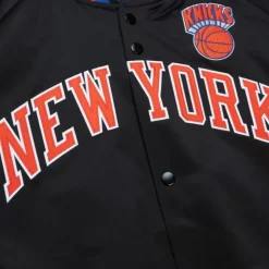 Lightweight Satin Jacket New York Knicks
